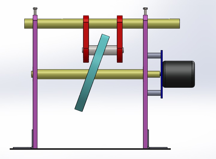 Reciprocating Motion using Inclined Disc Mechanism