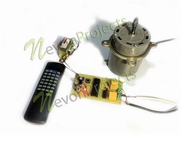 Remote Controlled Induction Motor Controller